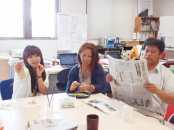 お昼ご飯の一コマ(あげて良いのがなぁ…)