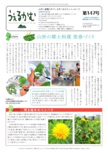 避難者向けフリーペーパーうぇるかむ147発行のお知らせ